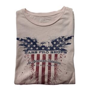 Bass Pro Shops Pink Men’s Short Sleeve Tee
